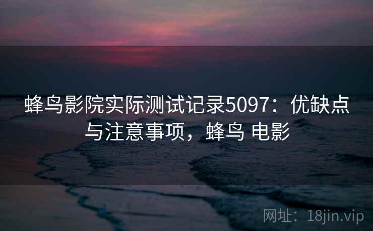 蜂鸟影院实际测试记录5097：优缺点与注意事项，蜂鸟 电影