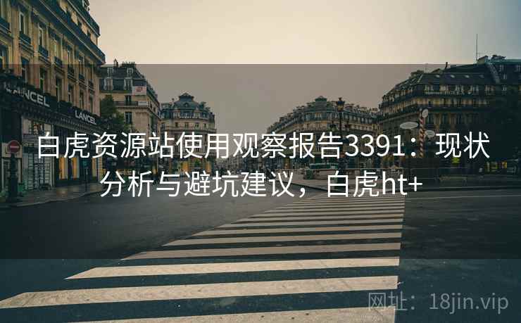 白虎资源站使用观察报告3391：现状分析与避坑建议，白虎ht+