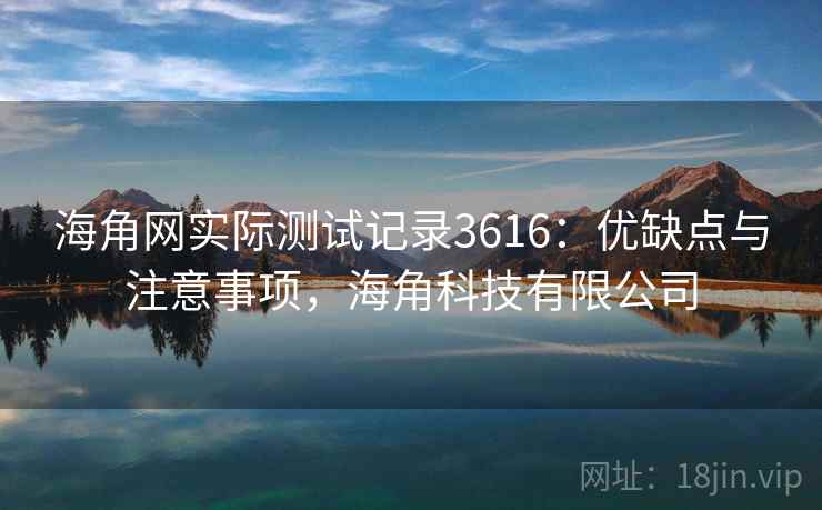 海角网实际测试记录3616:优缺点与注意事项,海角科技有限公司 海角网实际测试记录3616:优缺点与注意事项,海角科技有限公司