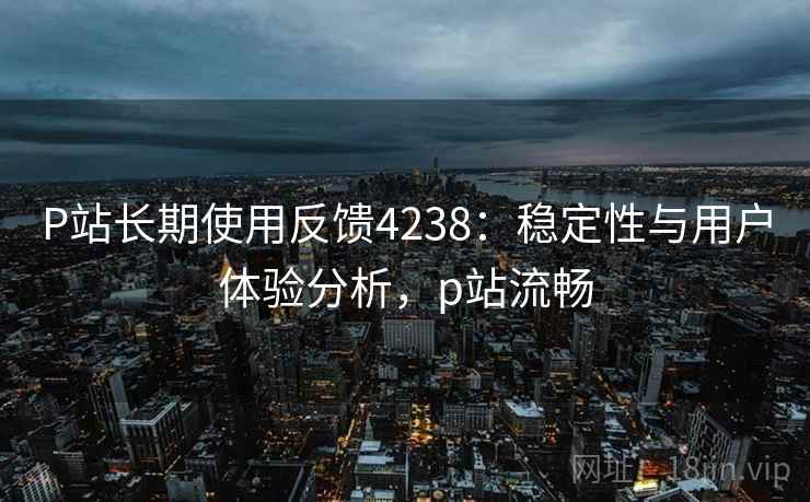 P站长期使用反馈4238：稳定性与用户体验分析，p站流畅