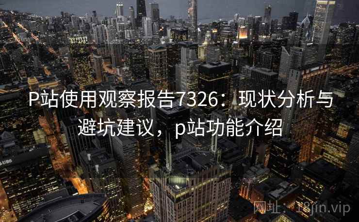 P站使用观察报告7326：现状分析与避坑建议，p站功能介绍