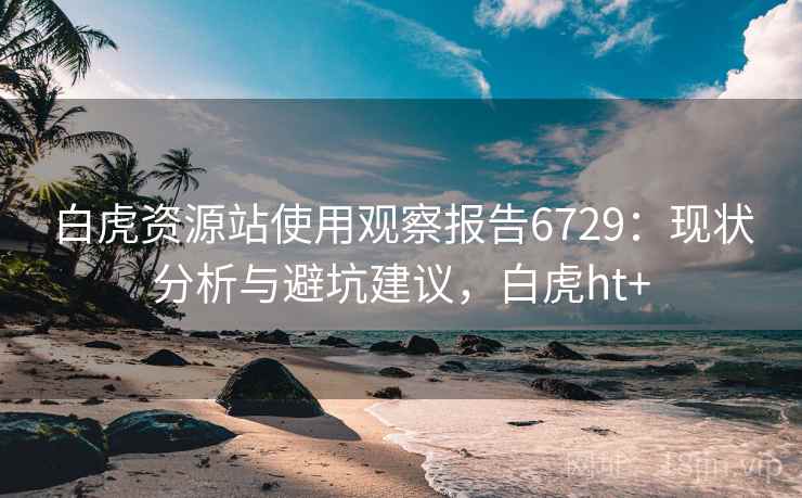 白虎资源站使用观察报告6729:现状分析与避坑建议,白虎ht+ 白虎资源站使用观察报告6729:现状分析与避坑建议,白虎ht+